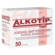 Alkotip® Alkoholwischstäbchen Ø 10 x 100 mm, 50 Stück