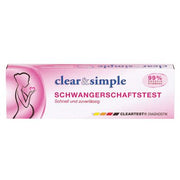 Clear & Simple Midstream hCG Schwangerschaftstest, verschiedene Mengen