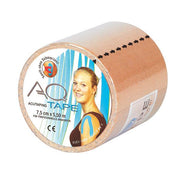 AQ-Tape Kinesiologie Tape Standard Breit, 7,5 cm x 5,5 m, hautfarben