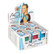 AQ-Tape Kinesiologie Tape Standard Schmal, 2,5 cm x 5,5 m, verschiedene Farben