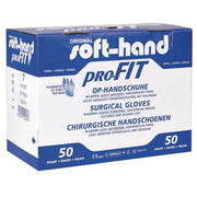 Soft-Hand Latex OP Handschuhe, gepudert, 50 Paar, verschiedene Größen
