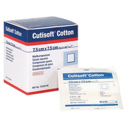 Cutisoft® Cotton Mullkompressen, steril, verschiedene Größen, 50 Stück