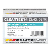 Cleartest® Spermienzahl, verschiedene Mengen