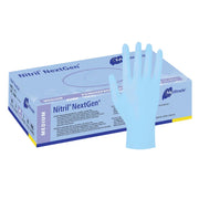 Nitril NextGen Handschuhe blau, puderfrei, 100 Stück, verschiedene Größen