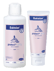 Baktolan® protect + pure Hand- und Pflegecreme, verschiedene Größen