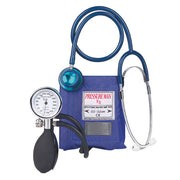 Blutdruckmessgerät Pressure Man ll Chrome Line mit Stethoskop, verschiedene Farben