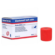 Elastomull® haft color latexfreie Fixierbinde, rot, 1 Stück, verschiedene Größen