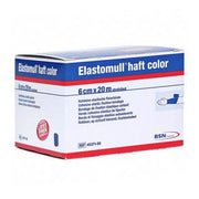 Elastomull® haft color latexfreie Fixierbinde, blau, 1 Stück, verschiedene Größen