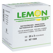 Mundpflege-/Erfrischungsstäbchen Lemon Tip 100 mm, 25 x 3 Stück