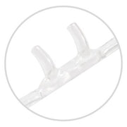 Sauerstoffbrille AEROpart Erwachsene mit gebogenen Nasenstutzen,soft, 2 m, 5 Stück