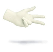 Sentina® Ambidextrous Latex Handschuhe, puderfrei, 100 Stück, verschiedene Größen