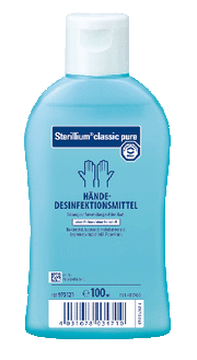 Sterillium® classic pure Händedesinfektionsmittel, verschiedene Größen