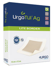 UrgoTül Wundauflage Ag Lite Border 8 cm x 8 cm, 50 Stück