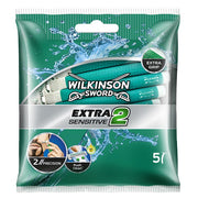 Wilkinson Einmal-Rasierer Extra 2 Sensitive Typ 5770A, 5 Stück